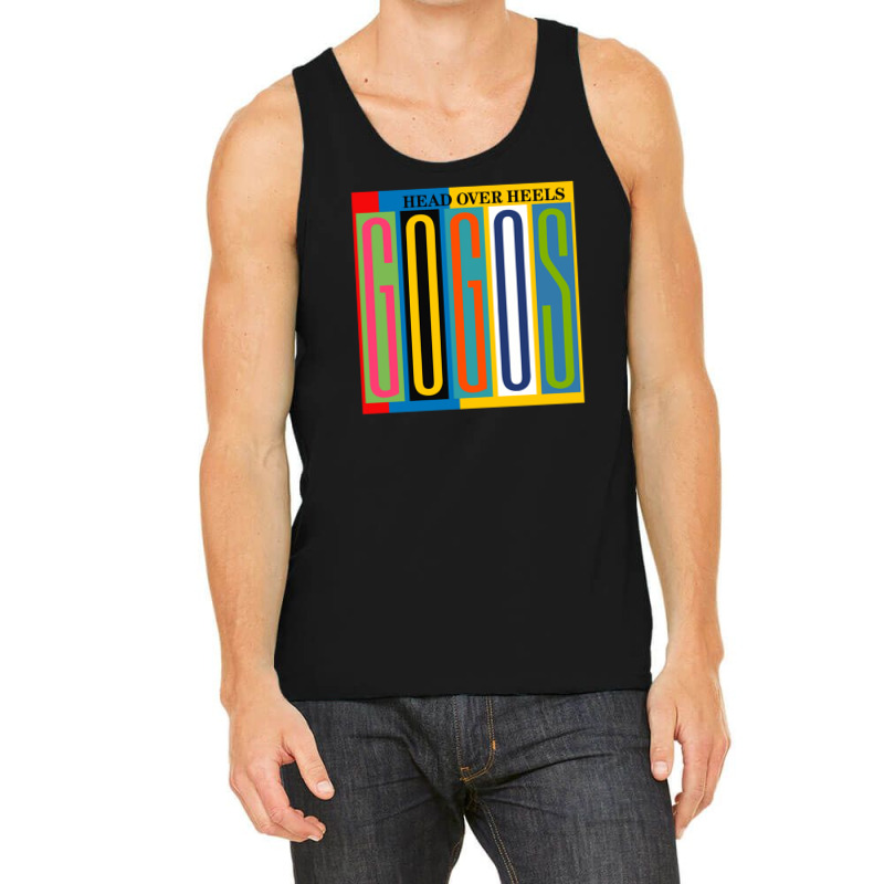 Head Over Heels He Go Go's Wih Backgorund Head Over Heels He Go Go's W Tank Top by cm-arts | Artistshot