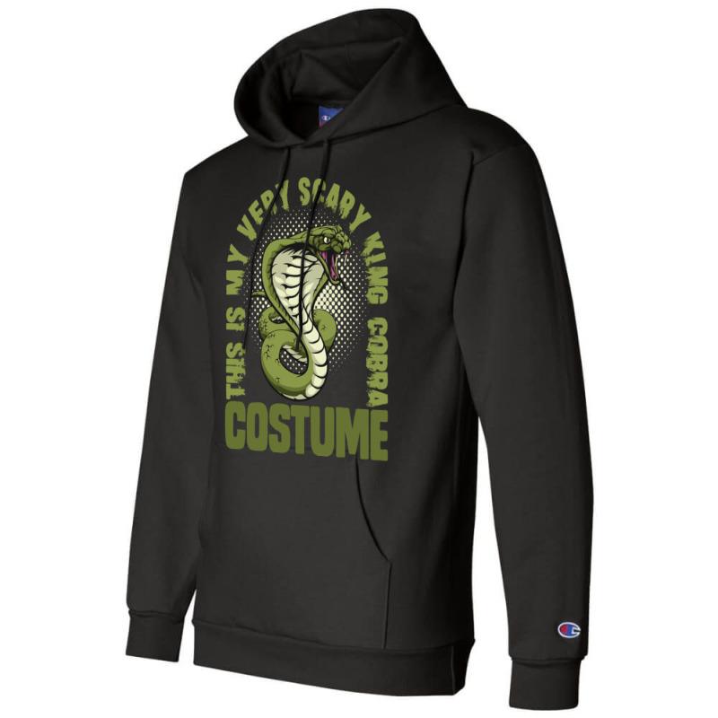 This Is My Very Scary King Cobra Costume, Halloween Snake Long Sleeve Champion Hoodie | Artistshot