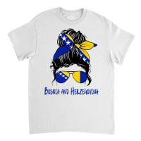 Bosnian Girl Bosniaks Girl Bosnia And Herzegovina Woman Flag Premium T Classic T-shirt | Artistshot