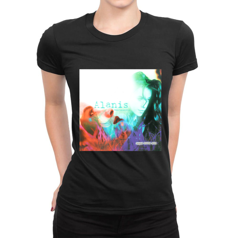 Alanis Morissette Jagged Little Pill Ladies Fitted T-Shirt by cm-arts | Artistshot