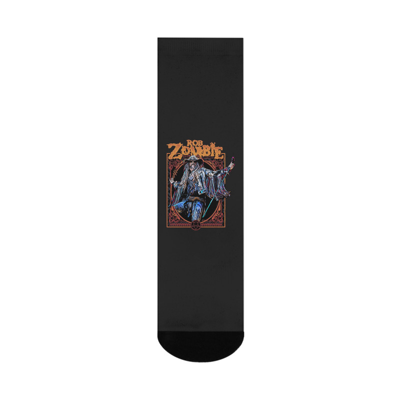 Rob Zombie, The Rob Zombie, Rob, Zombie, Rob Zombie Painting, Rob Zomb Crew Socks | Artistshot