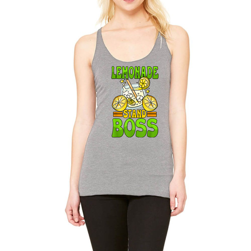 Lemonade Stand Boss T Shirt Racerback Tank by daecuvifysha | Artistshot