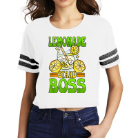 Lemonade Stand Boss T Shirt Scorecard Crop Tee | Artistshot