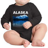 Alaska Alaskan Wilderness Long Sleeve Baby Bodysuit | Artistshot