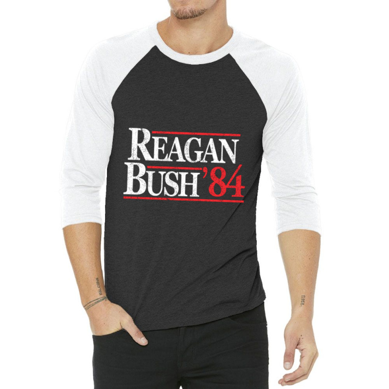 Reagan Bush 3/4 Sleeve Shirt by Leiladaress | Artistshot