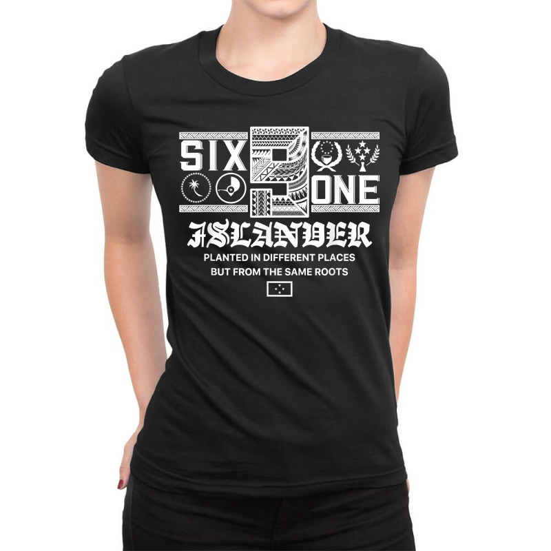 Micronesian Islander From The 691 T Shirt Ladies Fitted T-Shirt by cm-arts | Artistshot