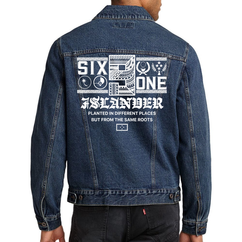 Micronesian Islander From The 691 T Shirt Men Denim Jacket by cm-arts | Artistshot