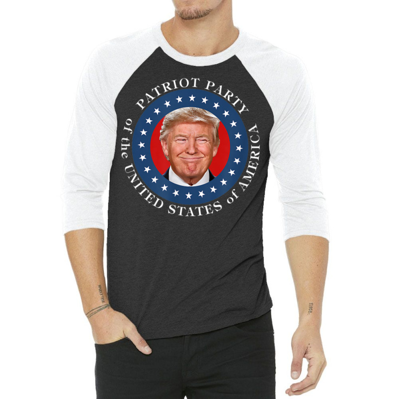 Trump For President 2024   Elect Trump 3/4 Sleeve Shirt | Artistshot