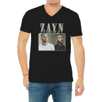 Zayn Malik, Zayn Malik Vintage, The Zayn Malik, Zayn, Malik, Zayn Mali V-neck Tee | Artistshot