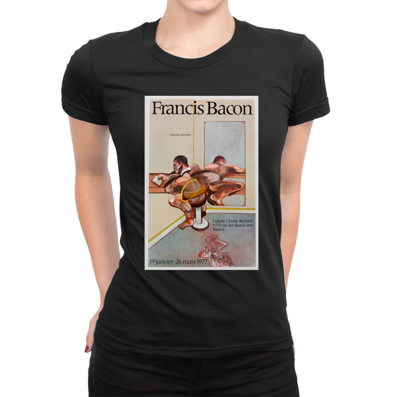 Francis Bacon Ladies Fitted T-Shirt by cm-arts | Artistshot