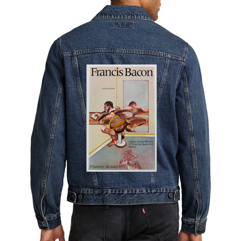 Francis Bacon Men Denim Jacket by cm-arts | Artistshot