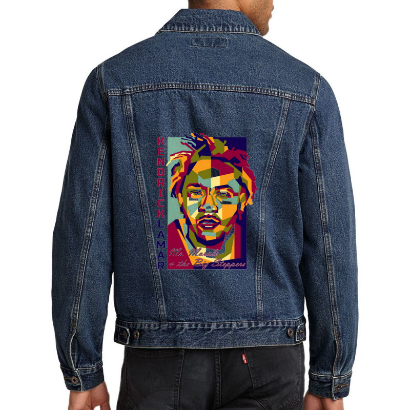 Kendrick Lamar Mr Morale Men Denim Jacket by cm-arts | Artistshot