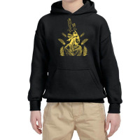 Native American And Eagle, Native American And Eagle Art, Native Ameri Youth Hoodie | Artistshot