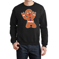 Gingerbread Man Metal Christmas Crewneck Sweatshirt | Artistshot