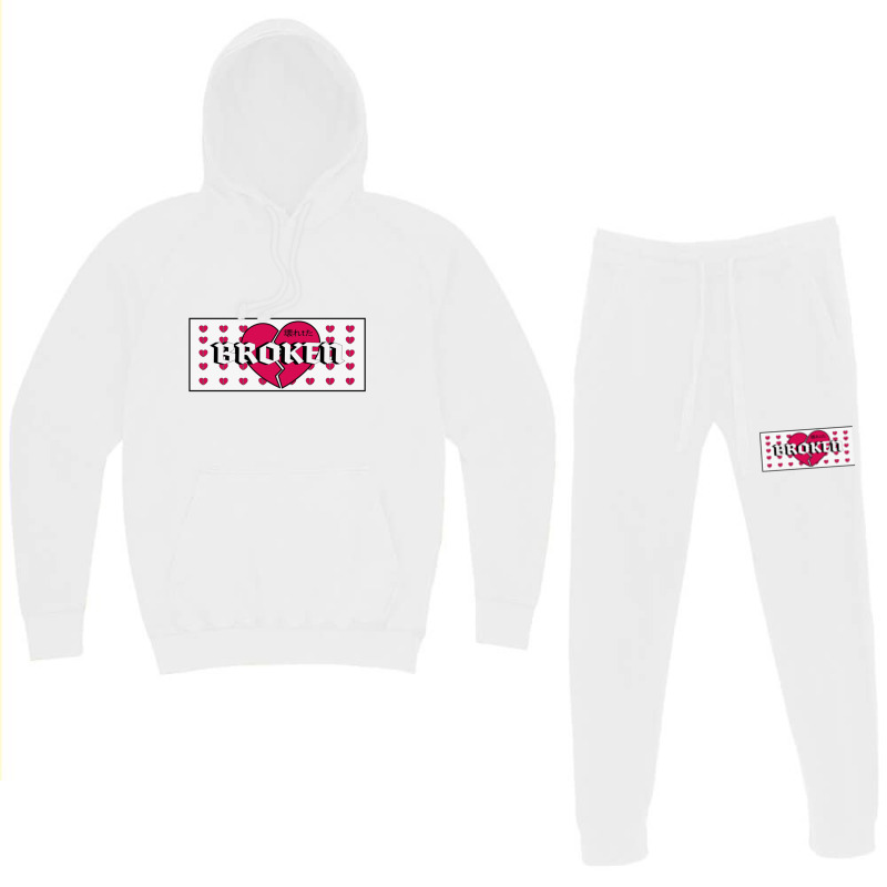 Broken Heart Slap Japan Hoodie & Jogger Set | Artistshot