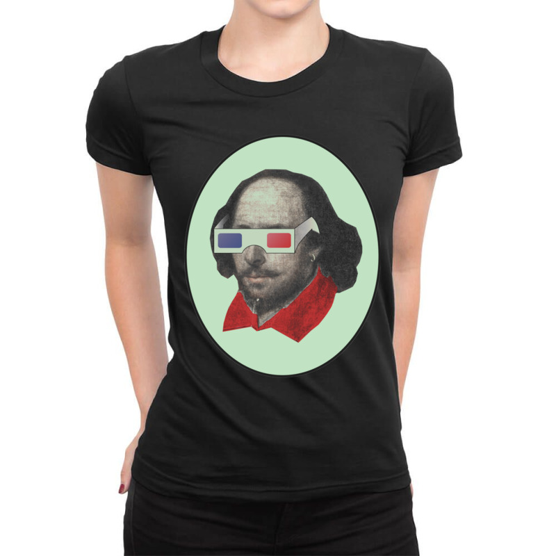 Shakespeare Ladies Fitted T-Shirt by cm-arts | Artistshot