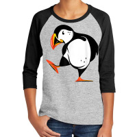 Puffin Baby Seabirds Lovers Bird Lover Iceland Funny Animal T Shirt Youth 3/4 Sleeve | Artistshot