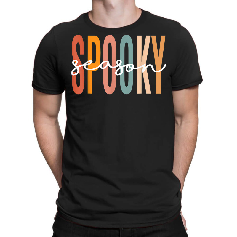 Spooky Season Retro Colorful Halloween Costume Women Girls T-Shirt by Uniform | Artistshot