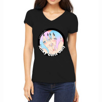 Milky Succubus  (2) Women's V-neck T-shirt | Artistshot