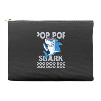 Pop Pop Shark   Pop Pop    Pop Pop Gif   Fahers Day    Pop Pop Birhday Accessory Pouches | Artistshot