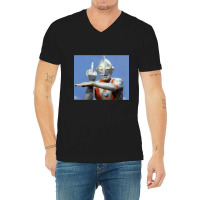 Ultraman V-neck Tee | Artistshot