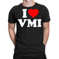 Vmi Love Heart College University Alumni T Shir T-shirt | Artistshot