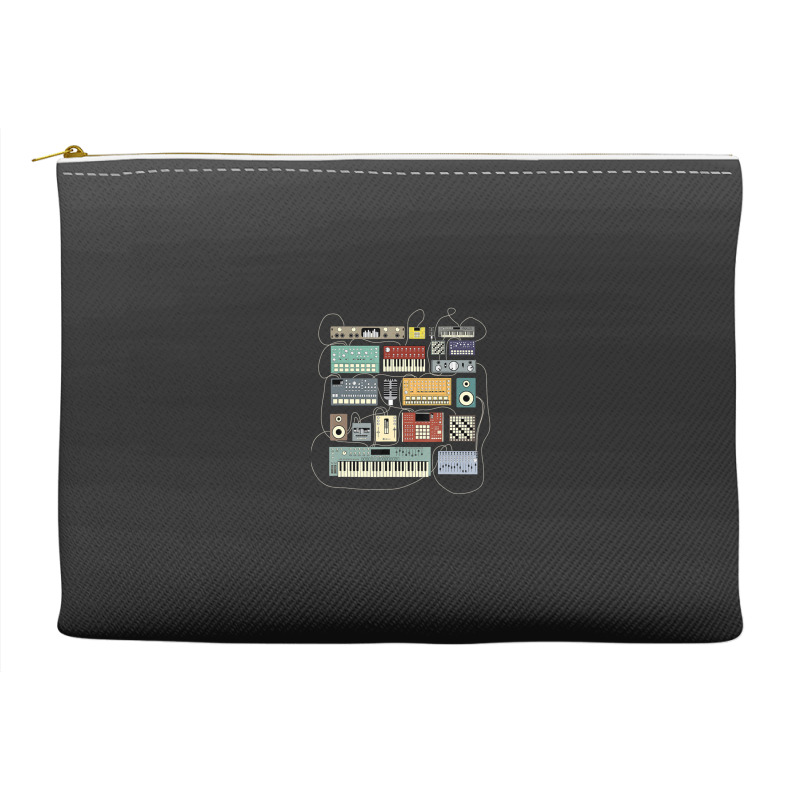 Electronic Musician Synthesizers And Drum Machine Dj Accessory Pouches | Artistshot