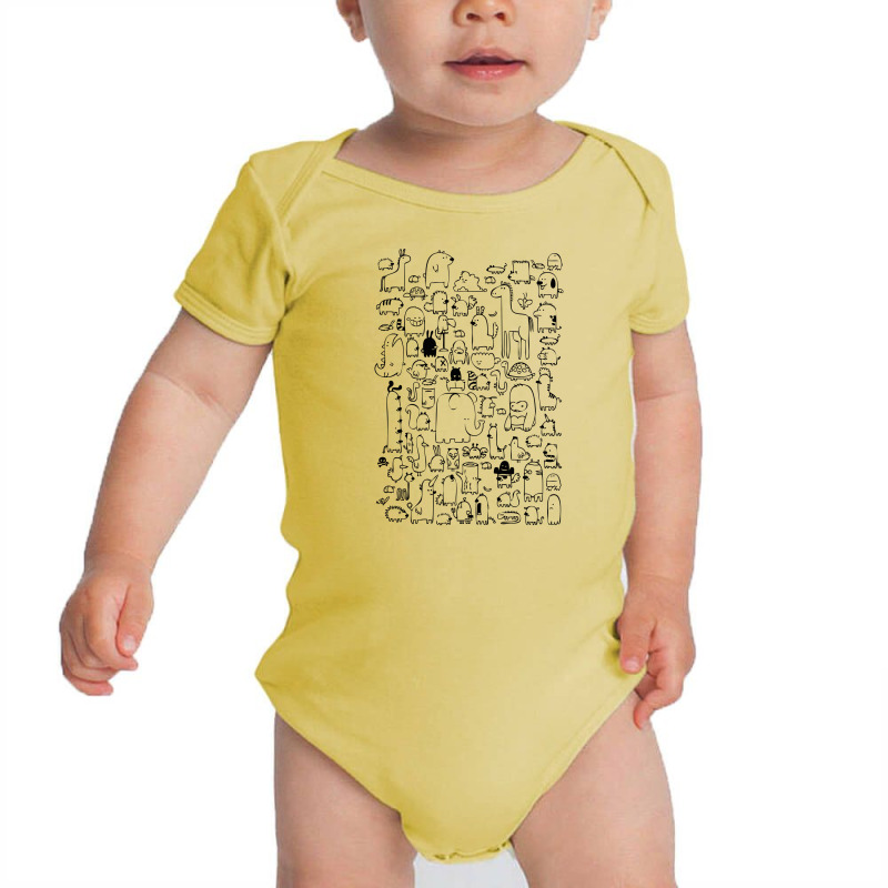 All The Beasts Imagined & Real Baby Bodysuit by TheSamsat | Artistshot