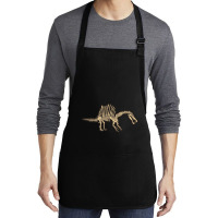 Spinosaurus Skeleton , Spikey Dinosaur Shirt, Dino Bones Tshirt, Paleo Medium-length Apron | Artistshot