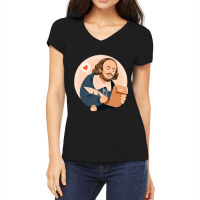 Shakespeare And Company   (3) Women's V-neck T-shirt | Artistshot