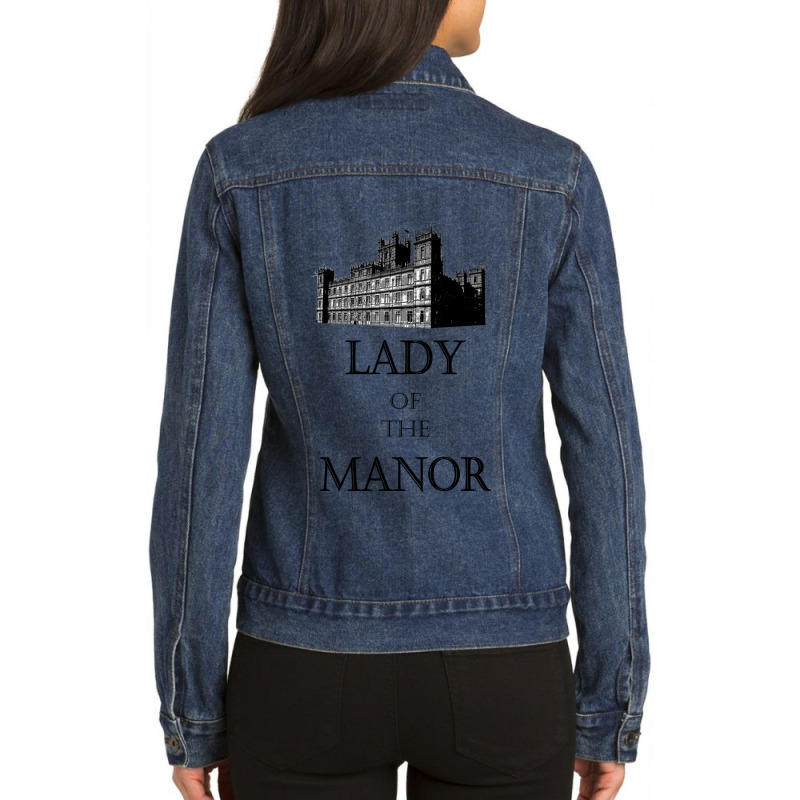 Lady Of The Manor Ladies Denim Jacket by cm-arts | Artistshot