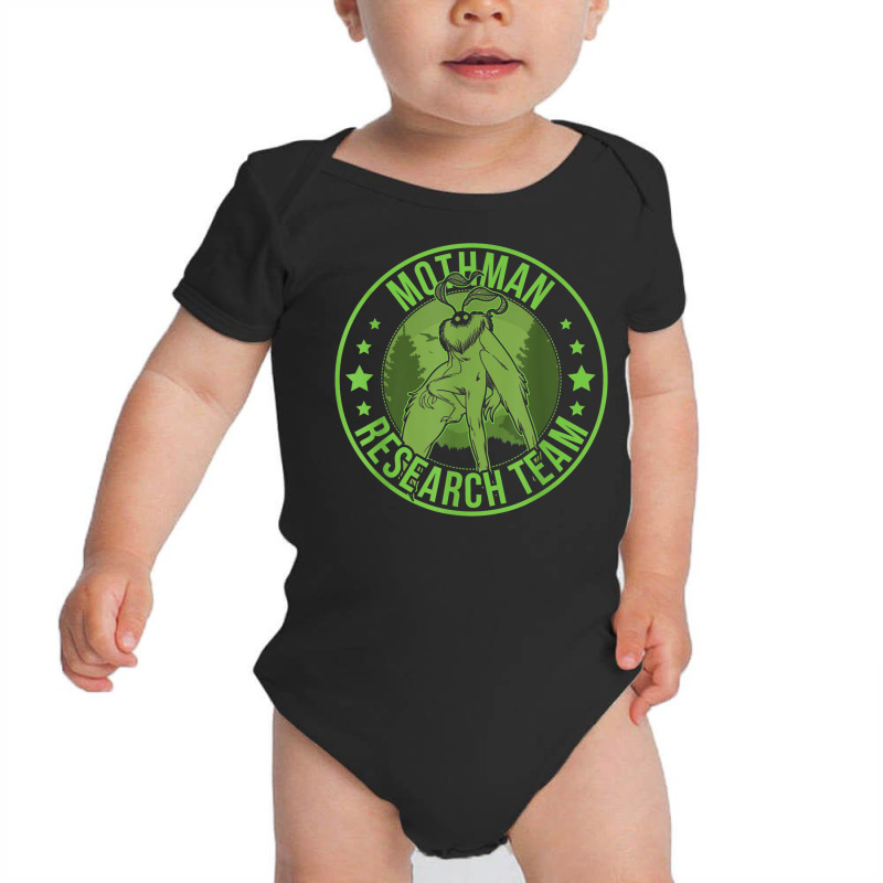 Mothman Hide & Seek Research Team Champion Cryptid T Shirt Baby Bodysuit by cm-arts | Artistshot