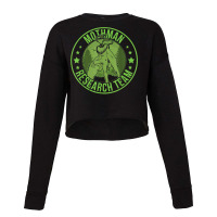 Mothman Hide & Seek Research Team Champion Cryptid T Shirt Cropped Sweater | Artistshot