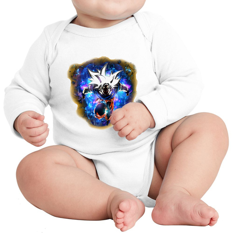 God Warrior Ultra Instinct Long Sleeve Baby Bodysuit | Artistshot