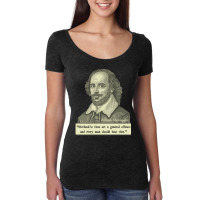 Shakespeare Insult Women's Triblend Scoop T-shirt | Artistshot