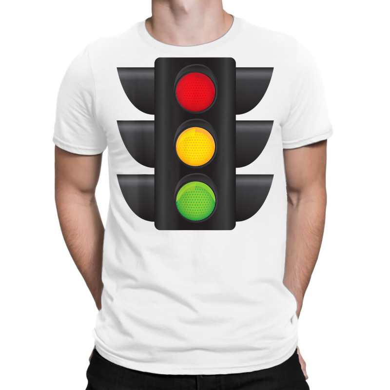 Traffic Light Halloween Costume Stop Go Green Yellow Red T Shirt T-shirt | Artistshot