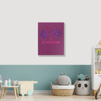 #eye Haluetion T Shirt Design (spreadshirt).png Portrait Canvas Print | Artistshot