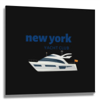 New York Yacht Club Metal Print Square | Artistshot