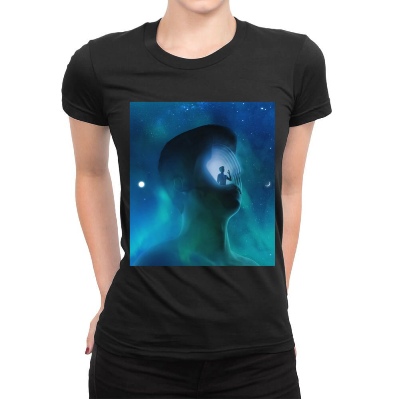 Presence Petit Biscuit Ladies Fitted T-Shirt by cm-arts | Artistshot