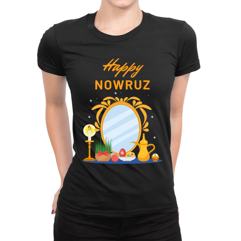 Nowruz Ladies Fitted T-Shirt by cm-arts | Artistshot