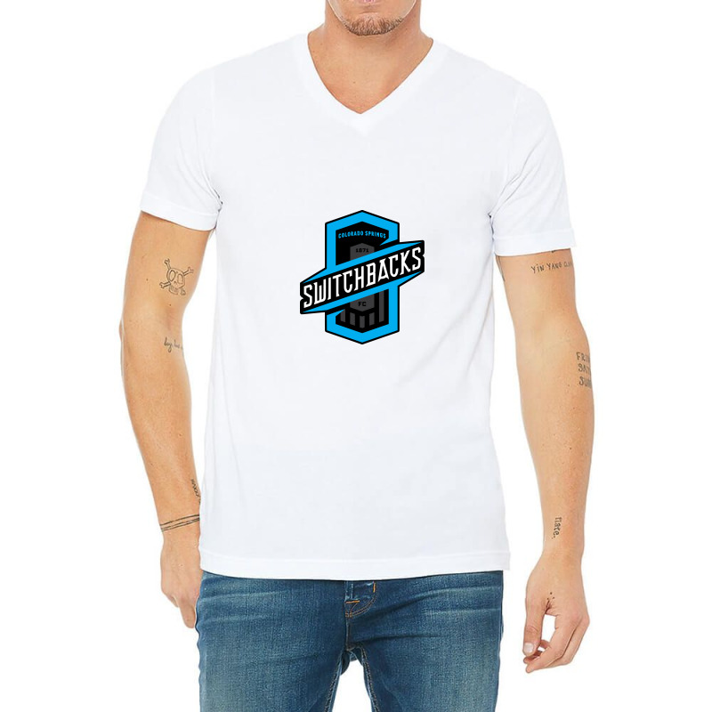 Colorado Springs Switchbacks Fc V-neck Tee | Artistshot