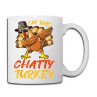 Chatty Turkey Matching Family Group Thanksgiving Party Coffee Mug | Artistshot