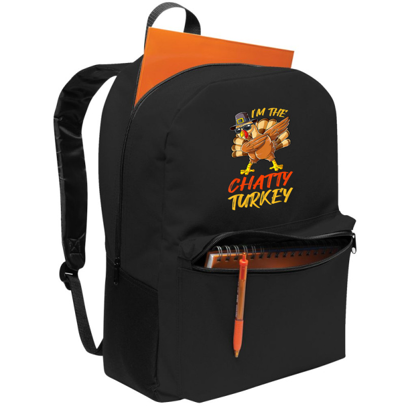 Chatty Turkey Matching Family Group Thanksgiving Party Backpack | Artistshot