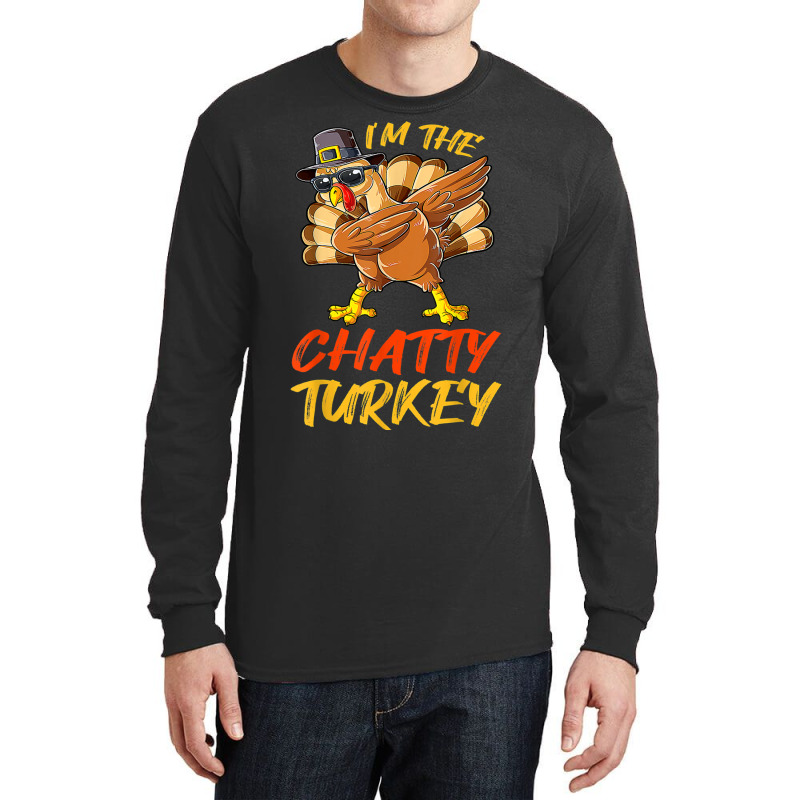 Chatty Turkey Matching Family Group Thanksgiving Party Long Sleeve Shirts | Artistshot