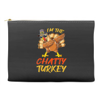 Chatty Turkey Matching Family Group Thanksgiving Party Accessory Pouches | Artistshot