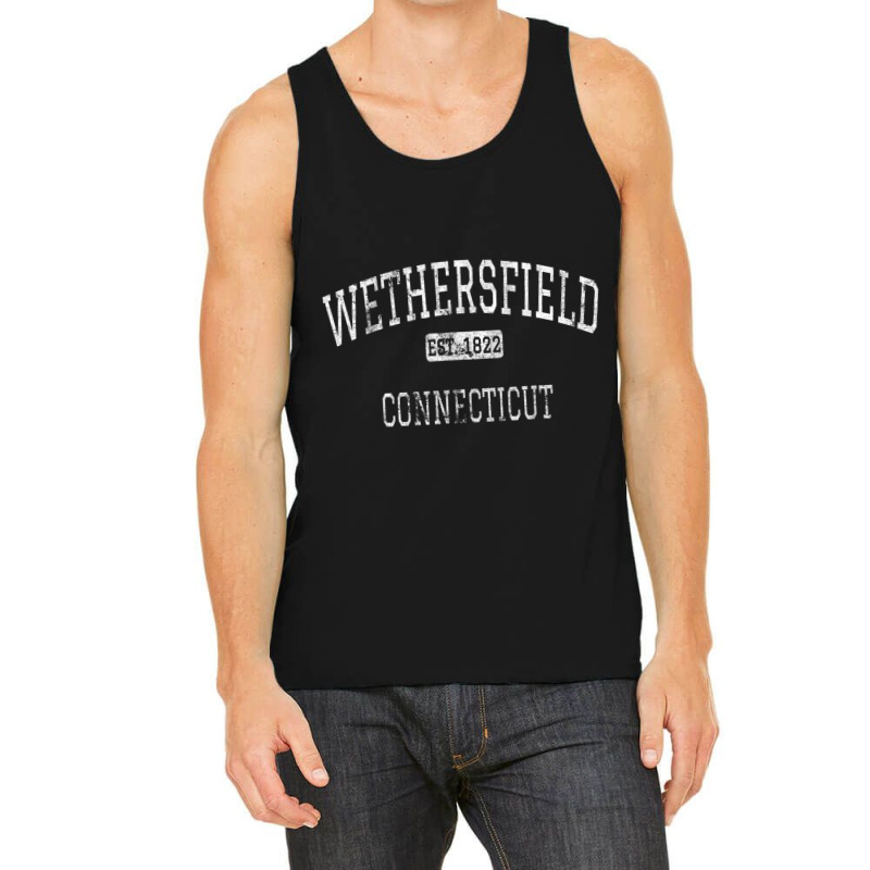 Wethersfield Connecticut Ct Vintage T Shirt Tank Top by cm-arts | Artistshot