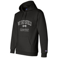 Wethersfield Connecticut Ct Vintage T Shirt Champion Hoodie | Artistshot