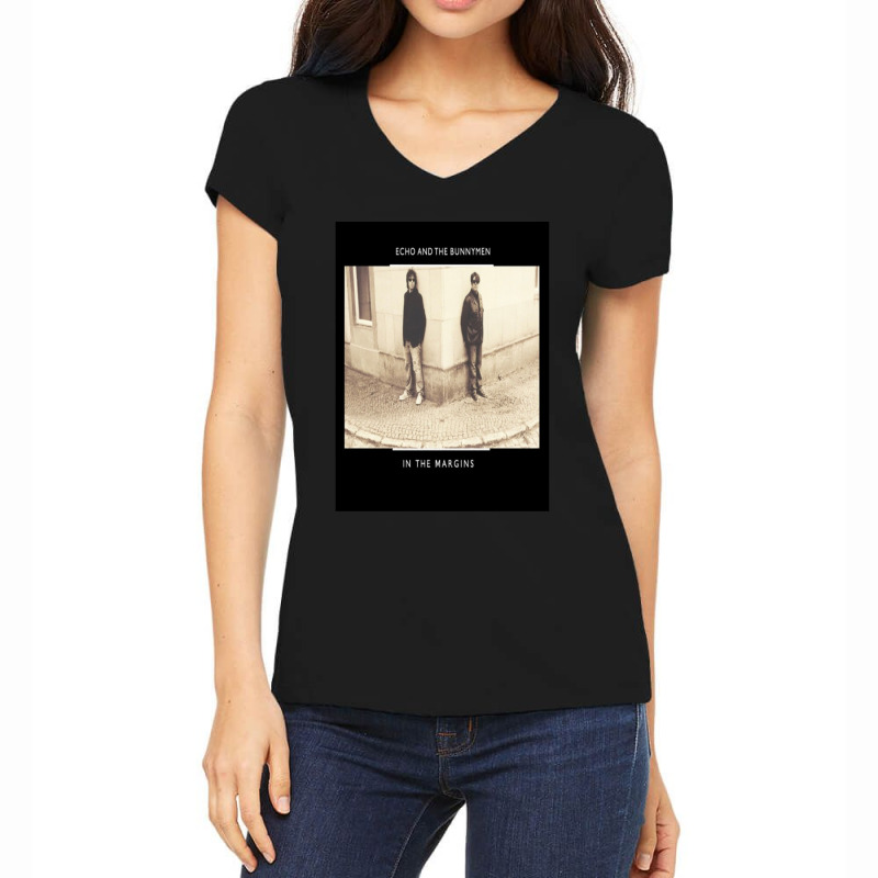 In The Margins Women's V-Neck T-Shirt by LUISRIVER | Artistshot