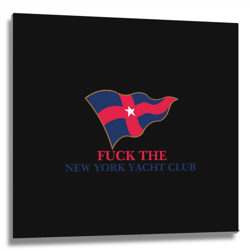 New York Yacht Club Metal Print Square | Artistshot