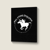 Neil Young Crazy Horse Portrait Canvas Print | Artistshot